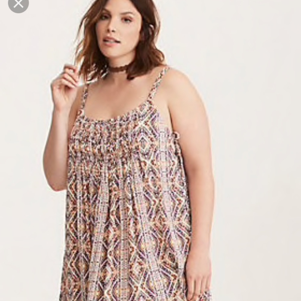 Torrid Tile Print dress